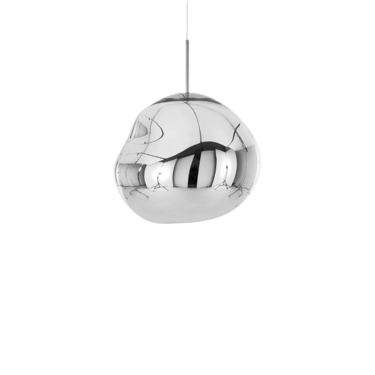 Organic Glass Pendant Light - Irregular Bubble Shade
