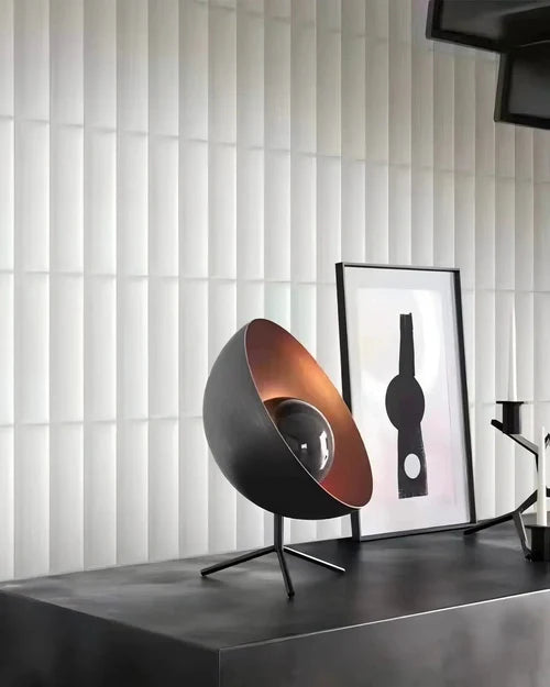 Modern Industrial Solar Halo Table Lamp Contemporary Style