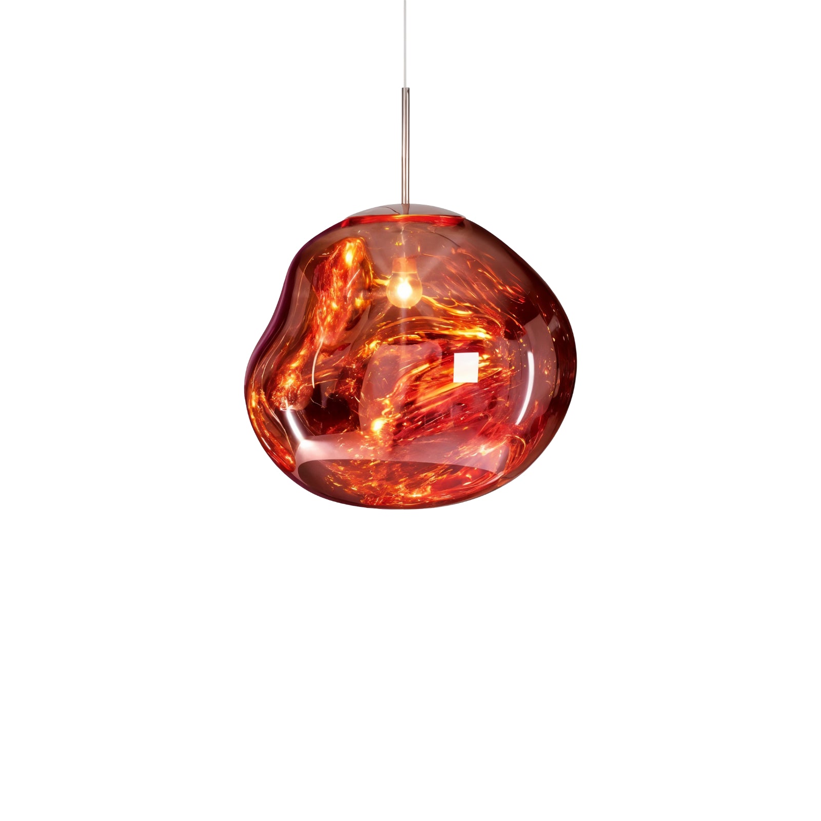 Organic Glass Pendant Light - Irregular Bubble Shade