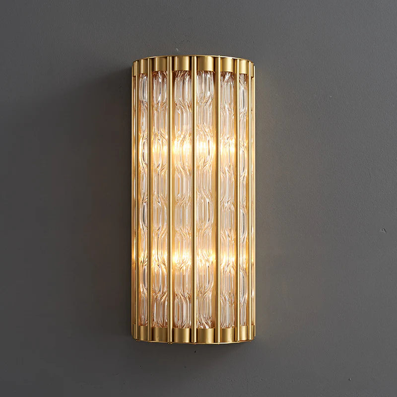 Modern Golden Cascade Sconce Wall Light