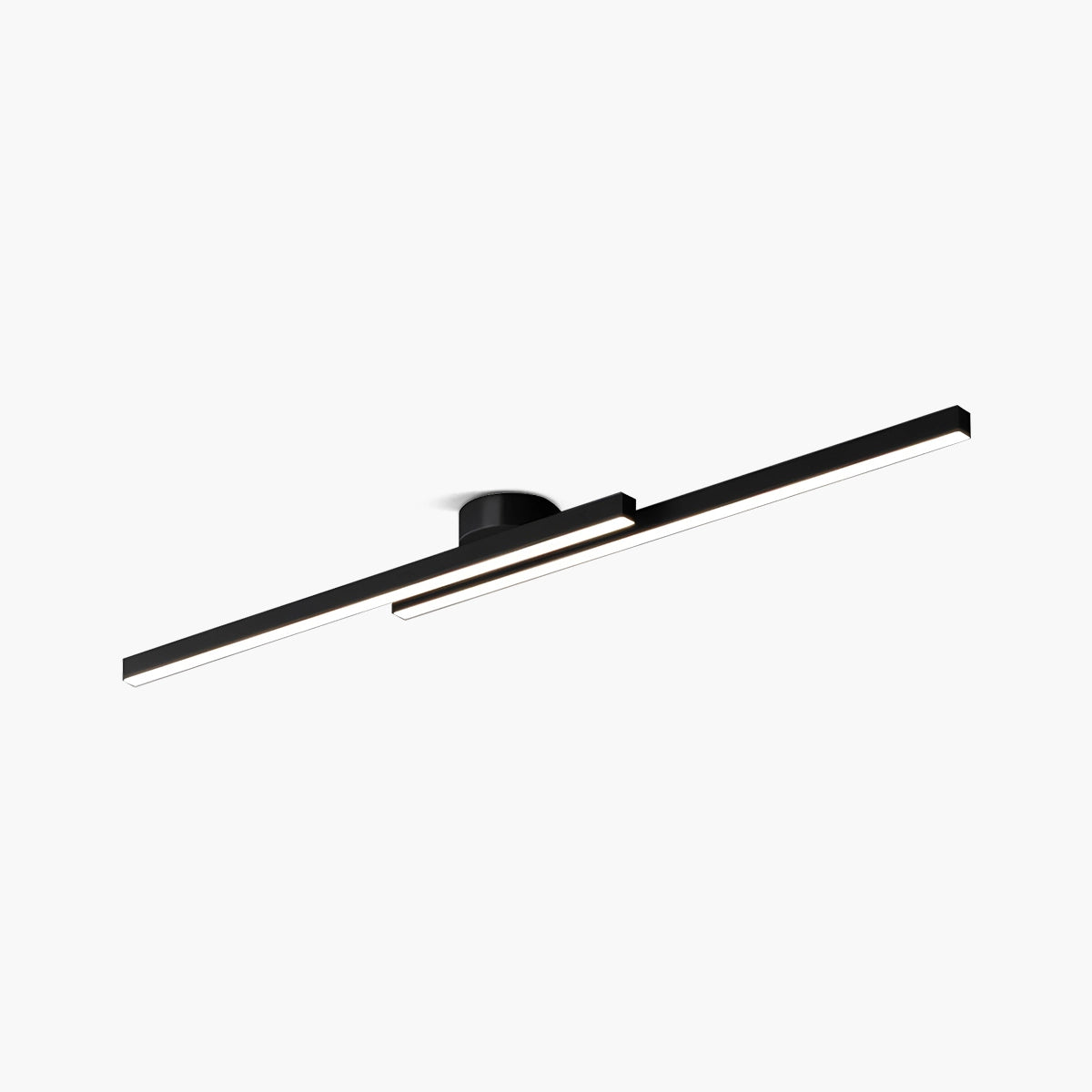 Minimalist Dimmable 2-Light LED Strip Ceiling & Wall Light