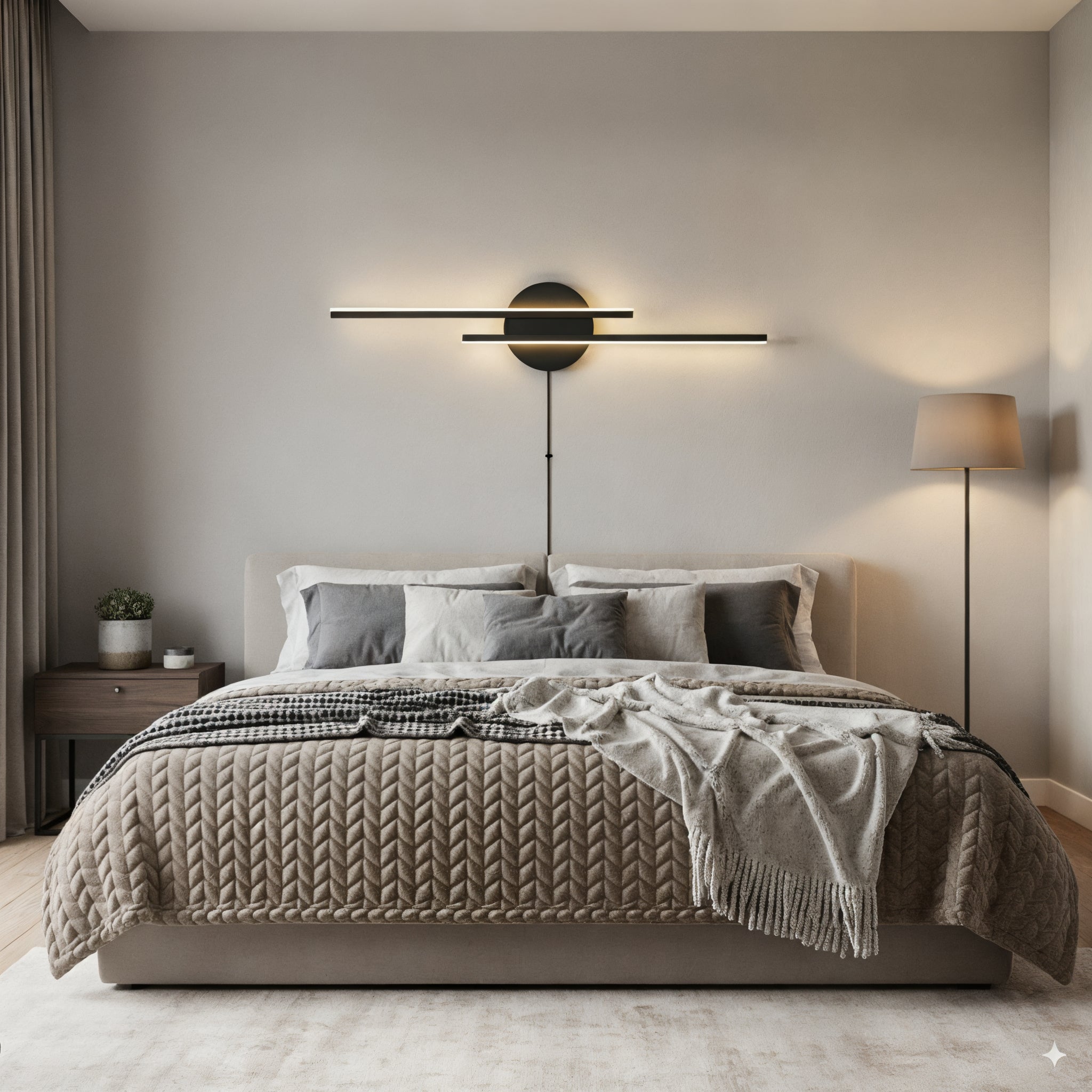 Multi-Bar LED Wall Sconce - Vertical Strip Light