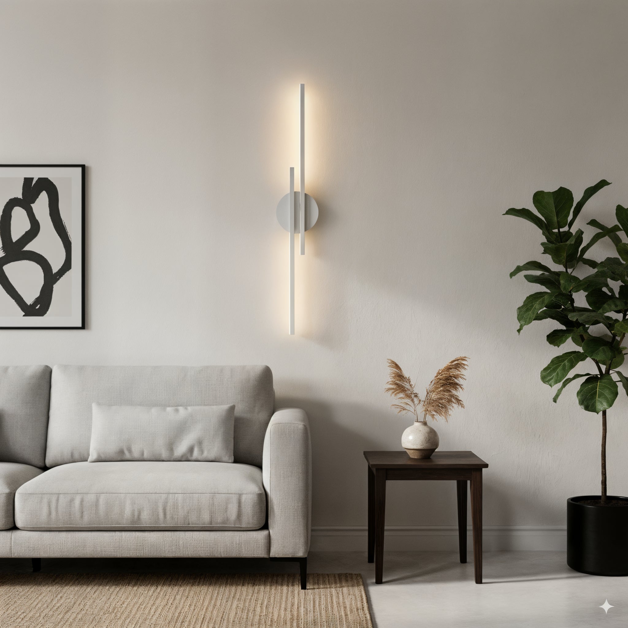 Multi-Bar LED Wall Sconce - Vertical Strip Light