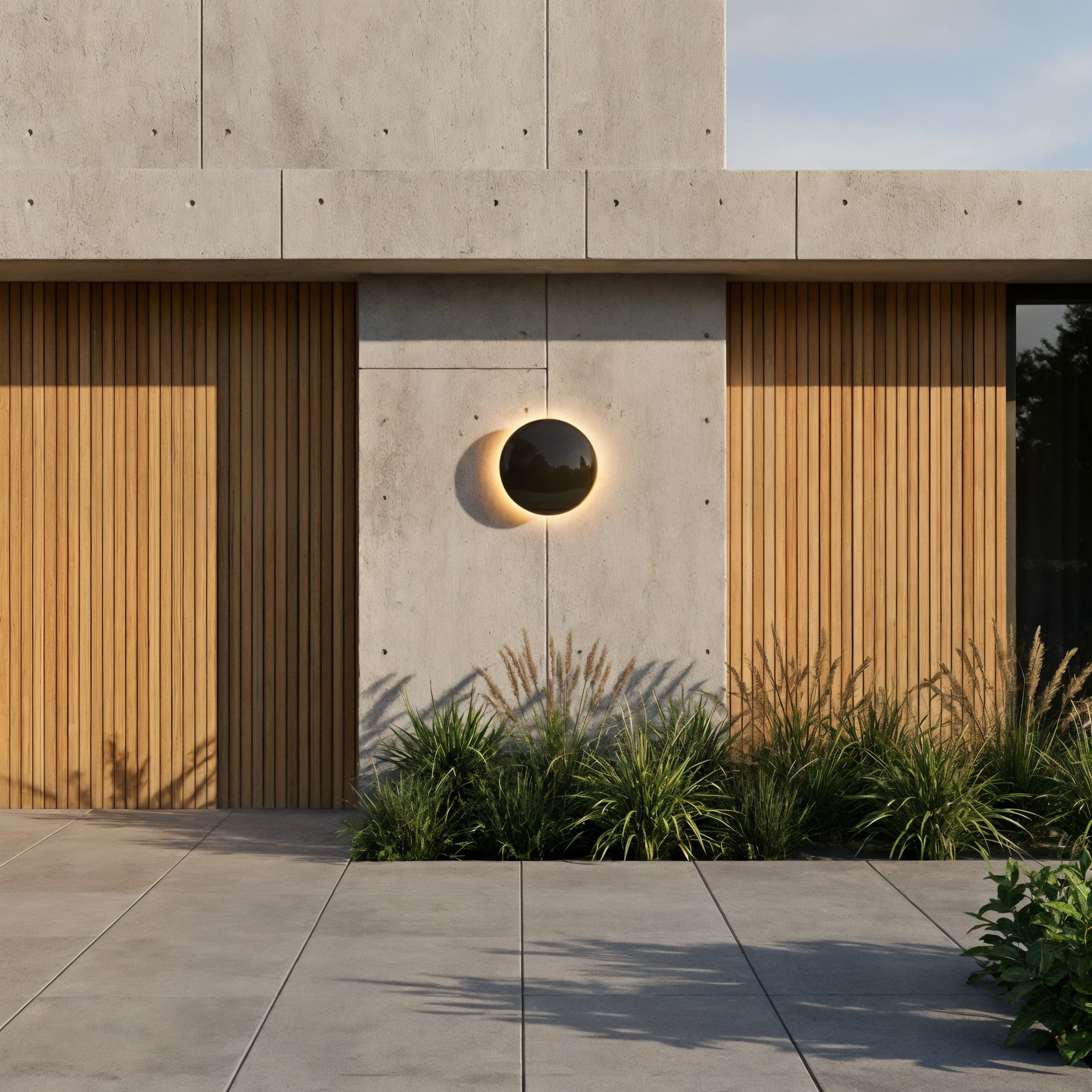 Modern LED Halo Wall Sconce - Outdoor Indoor Wall Light