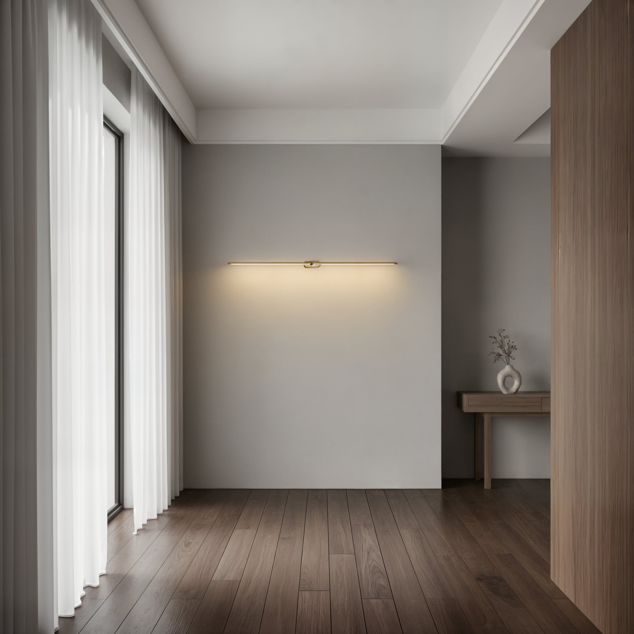 Minimalist Linear LED Wall Light - Modern Strip Light