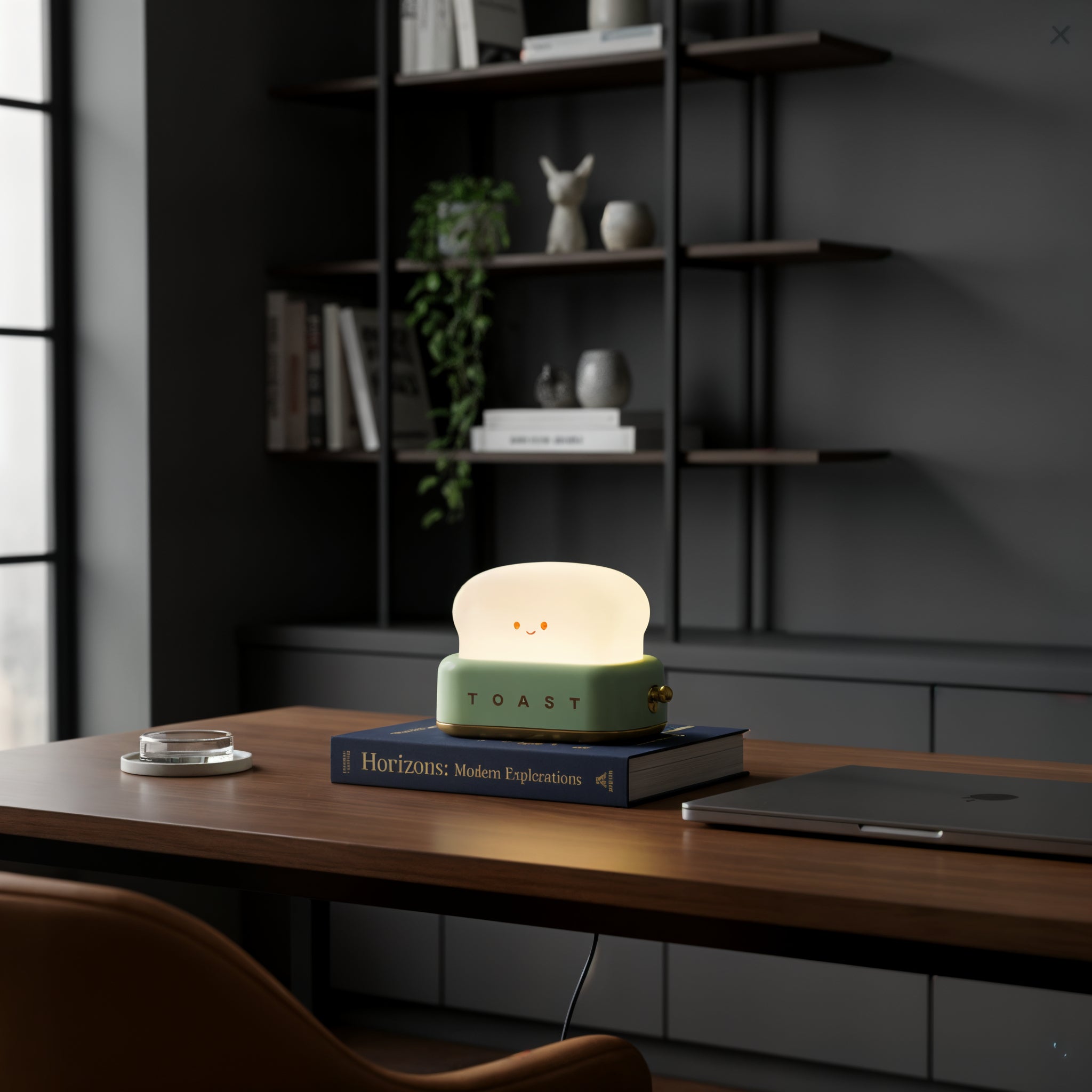 Rechargable Cloudy Toast Table Lamp (Built-in Battery)