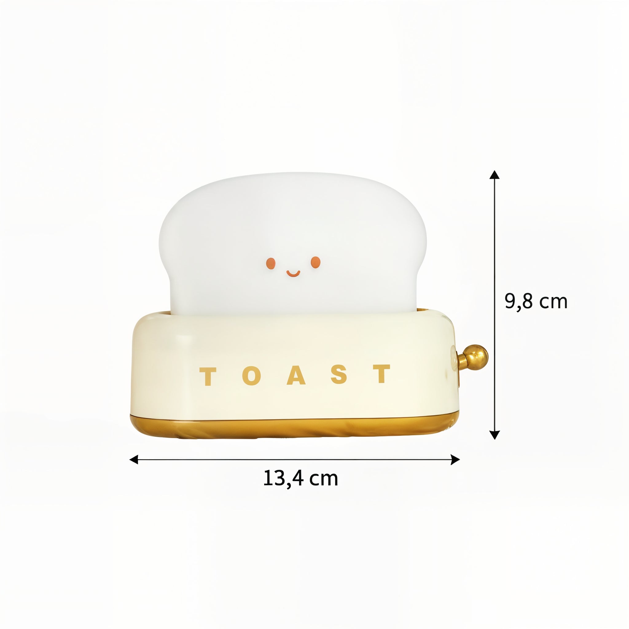 Rechargable Cloudy Toast Table Lamp (Built-in Battery)