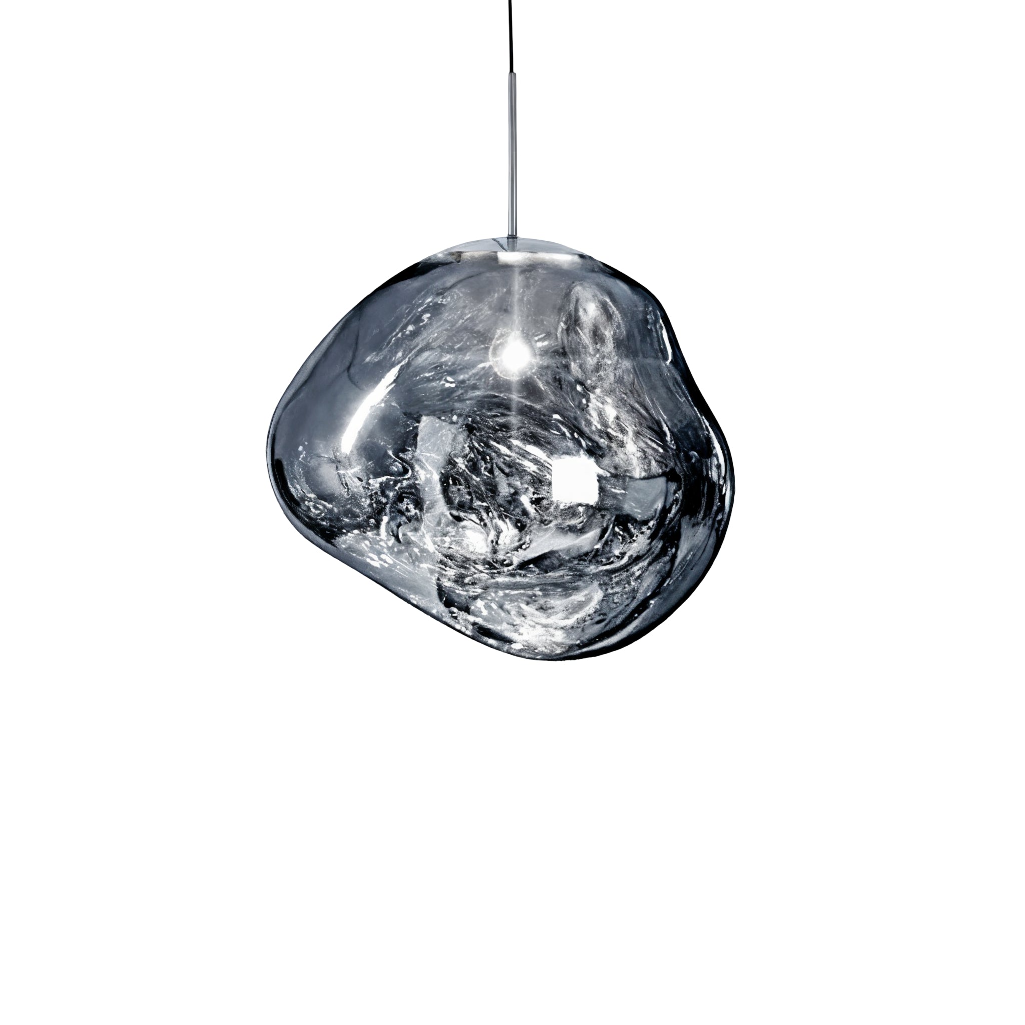 Organic Glass Pendant Light - Irregular Bubble Shade
