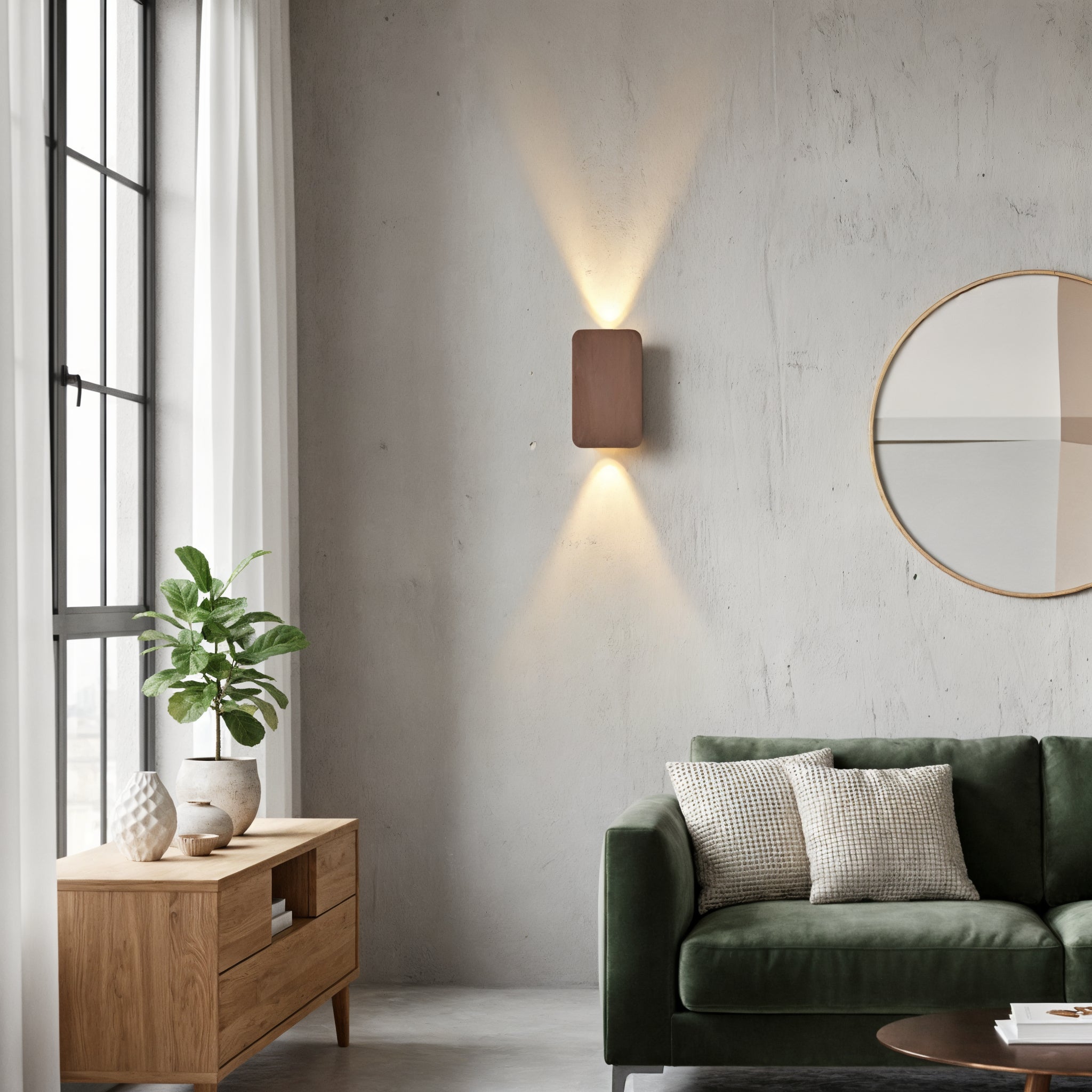 Rectangular LED Modern Wall Fixture Wall Sconce