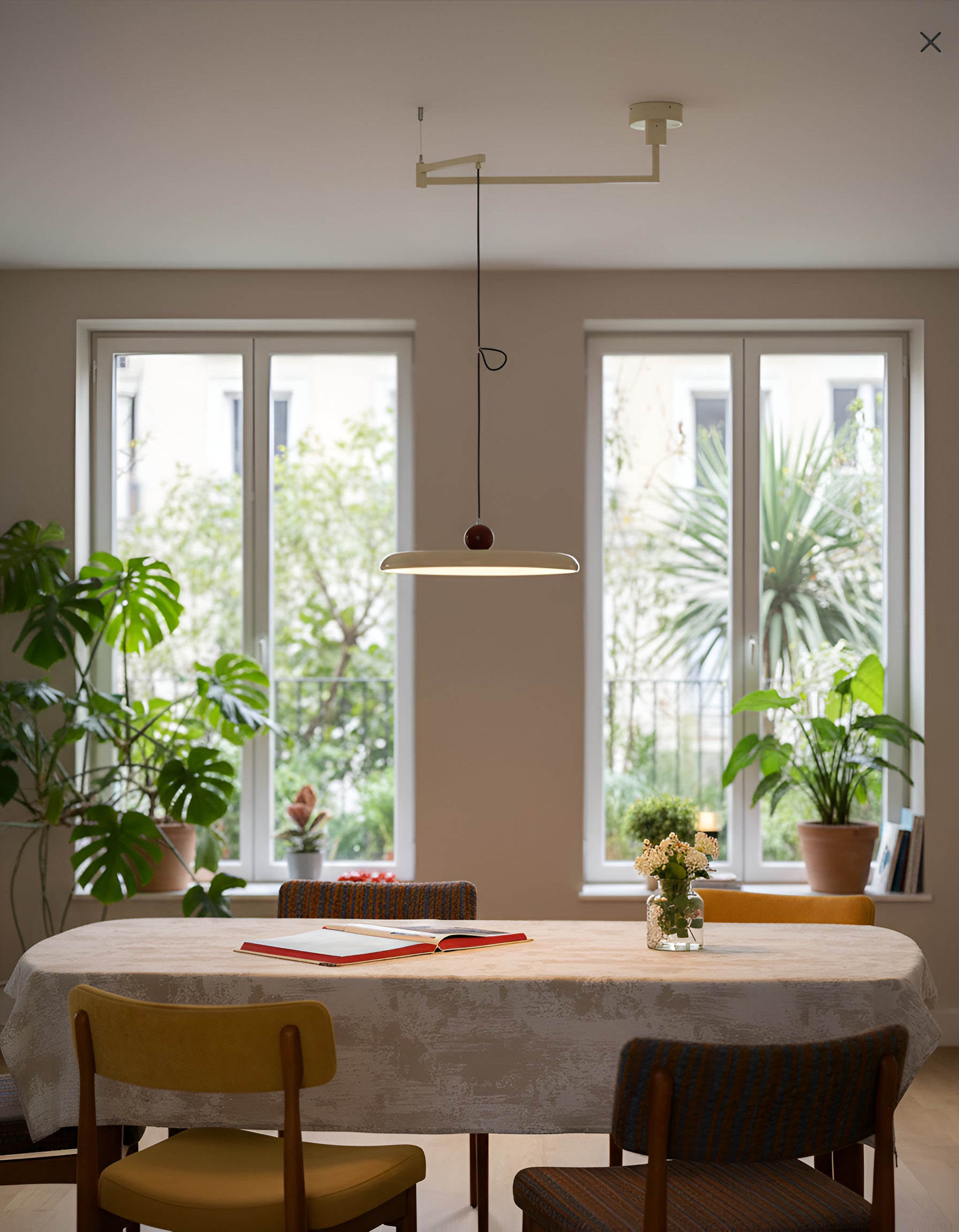 Adjustable Counterweight Pendant Light - Track System