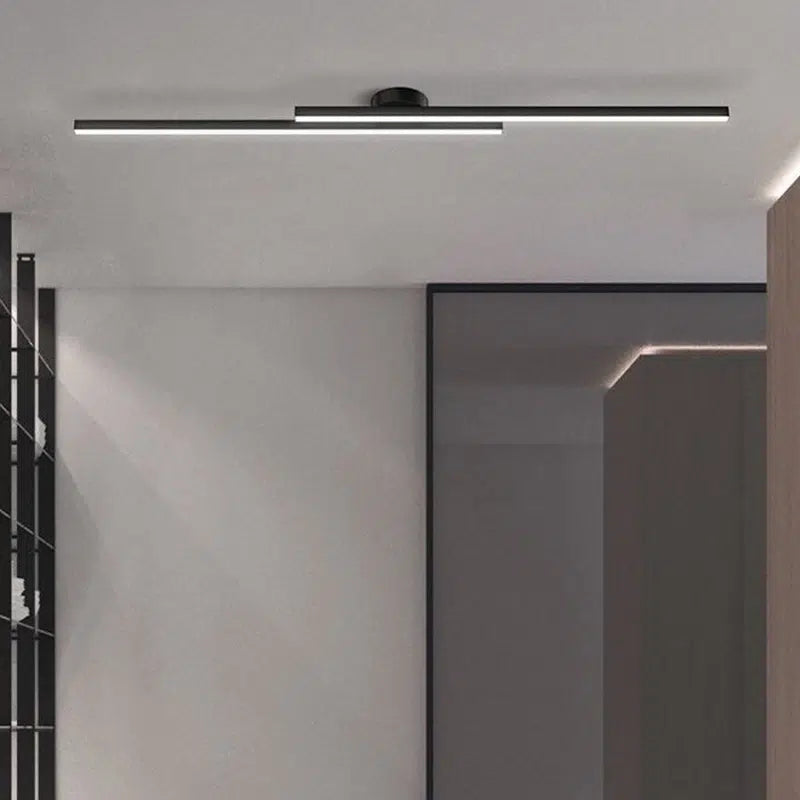 Minimalist Dimmable 2-Light LED Strip Ceiling & Wall Light