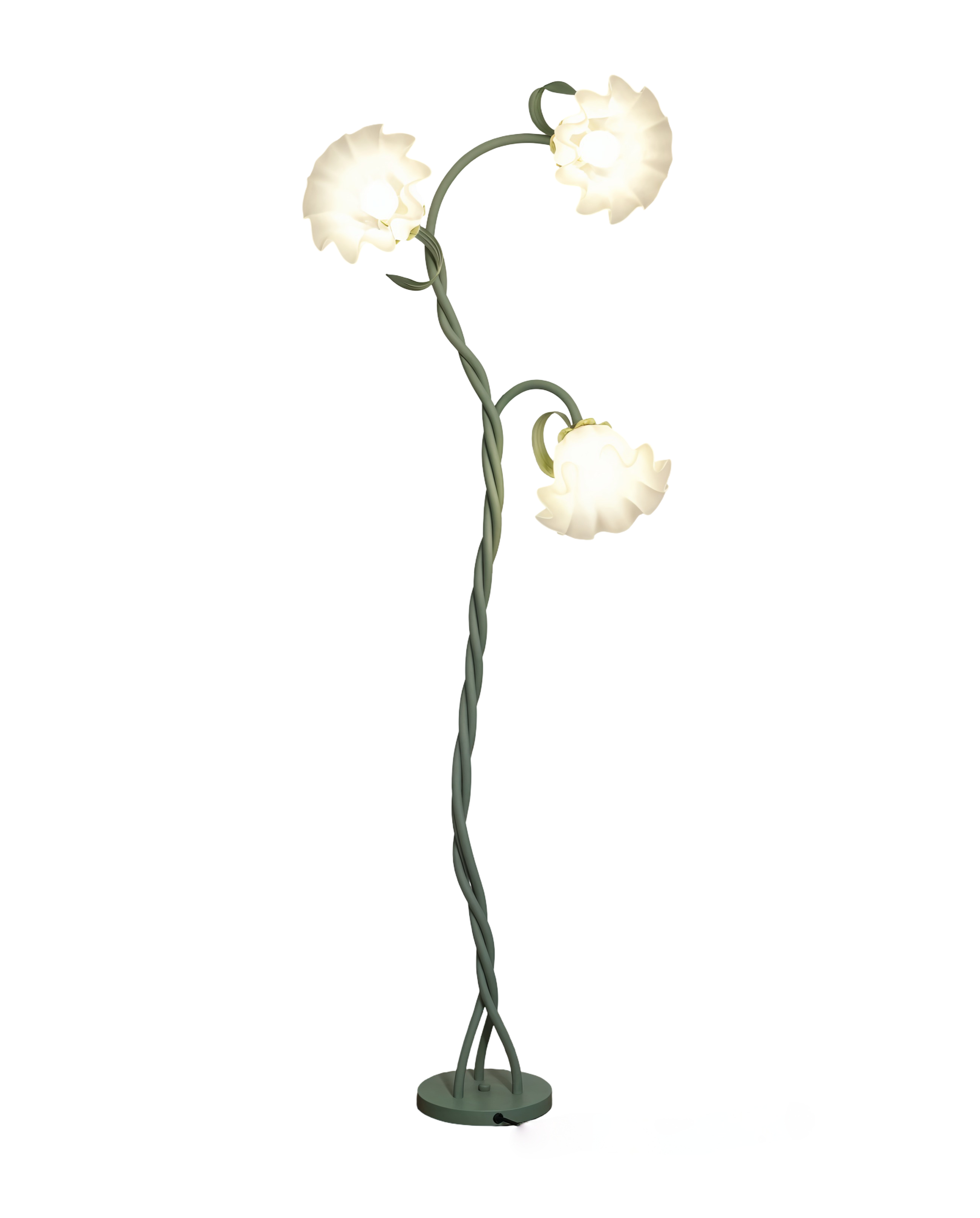 Calla Flowers Floor Lamp