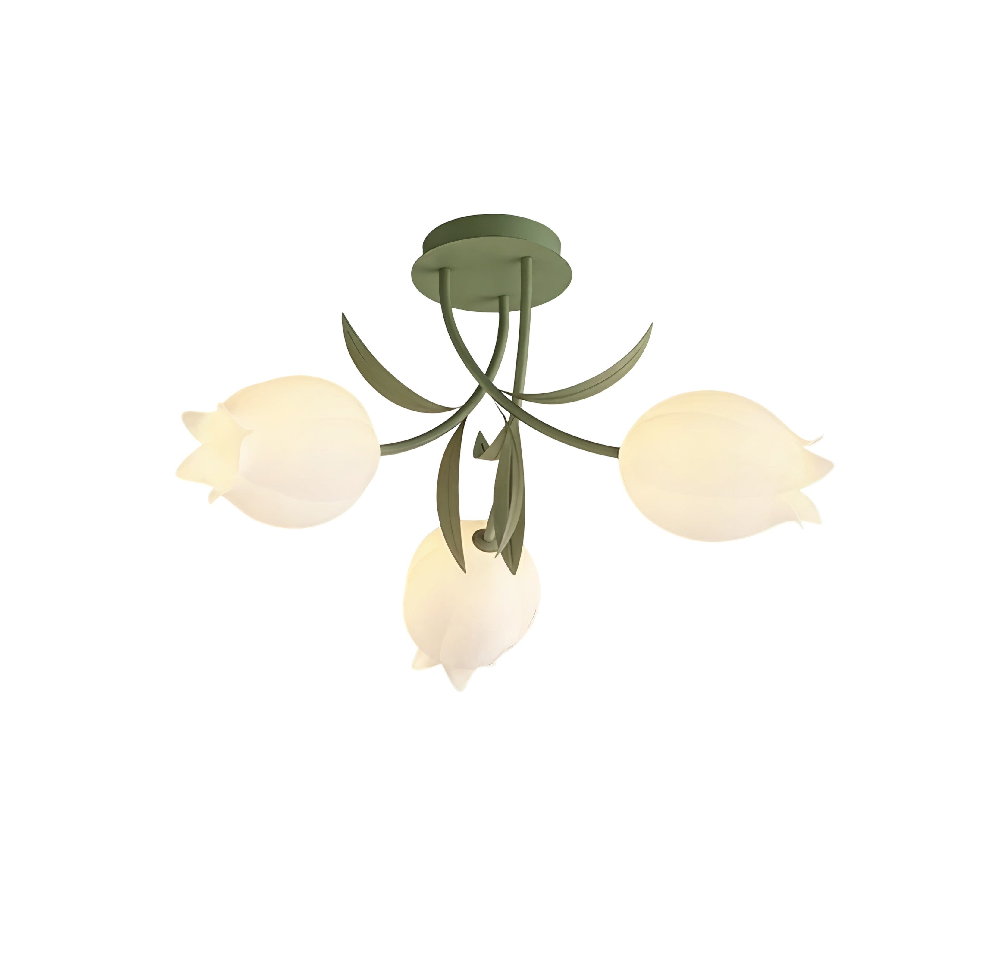 Floral Ceiling Light - Multi Flower Fixture