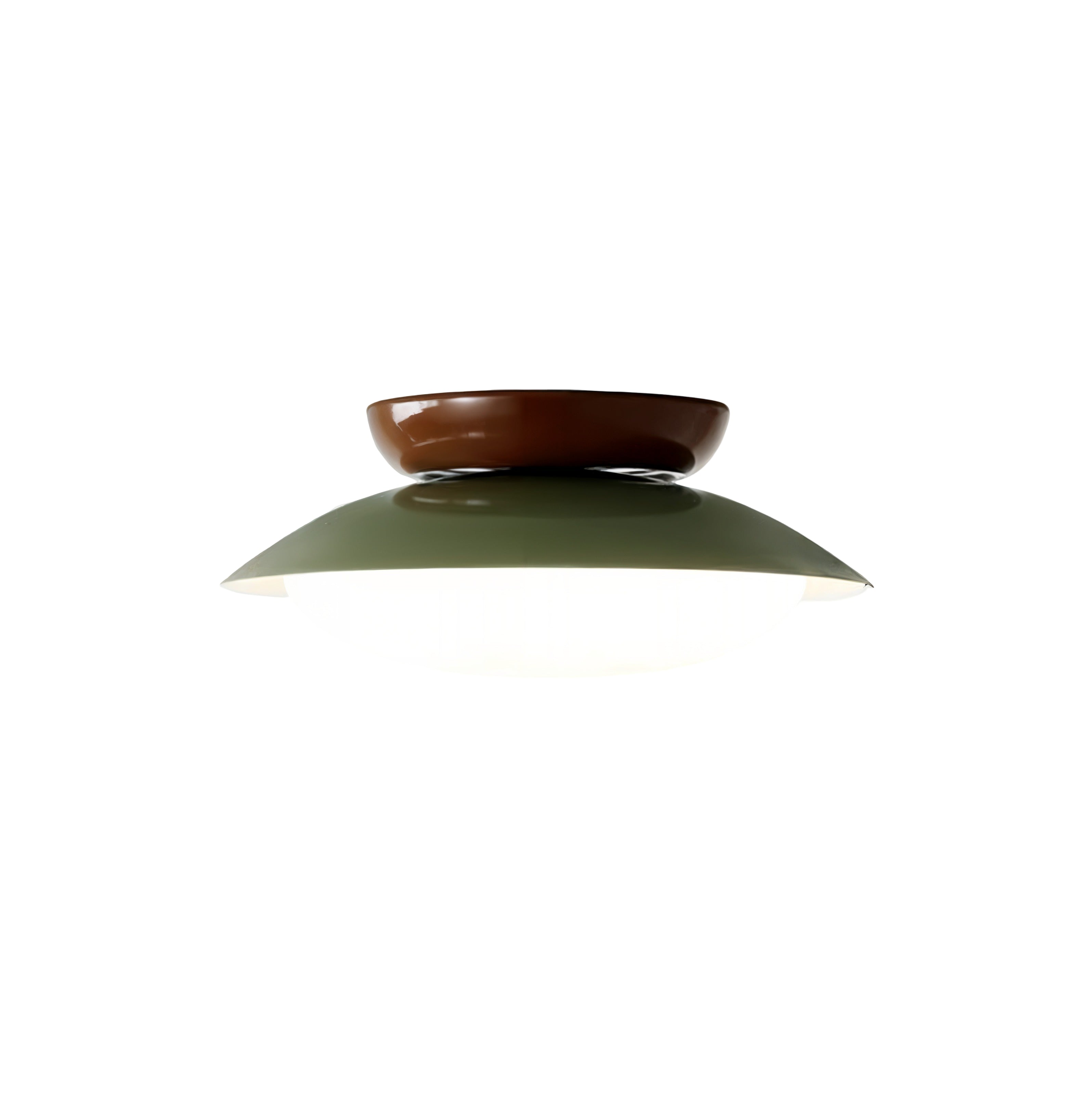 Layered Disc Flush Mount Ceiling Light