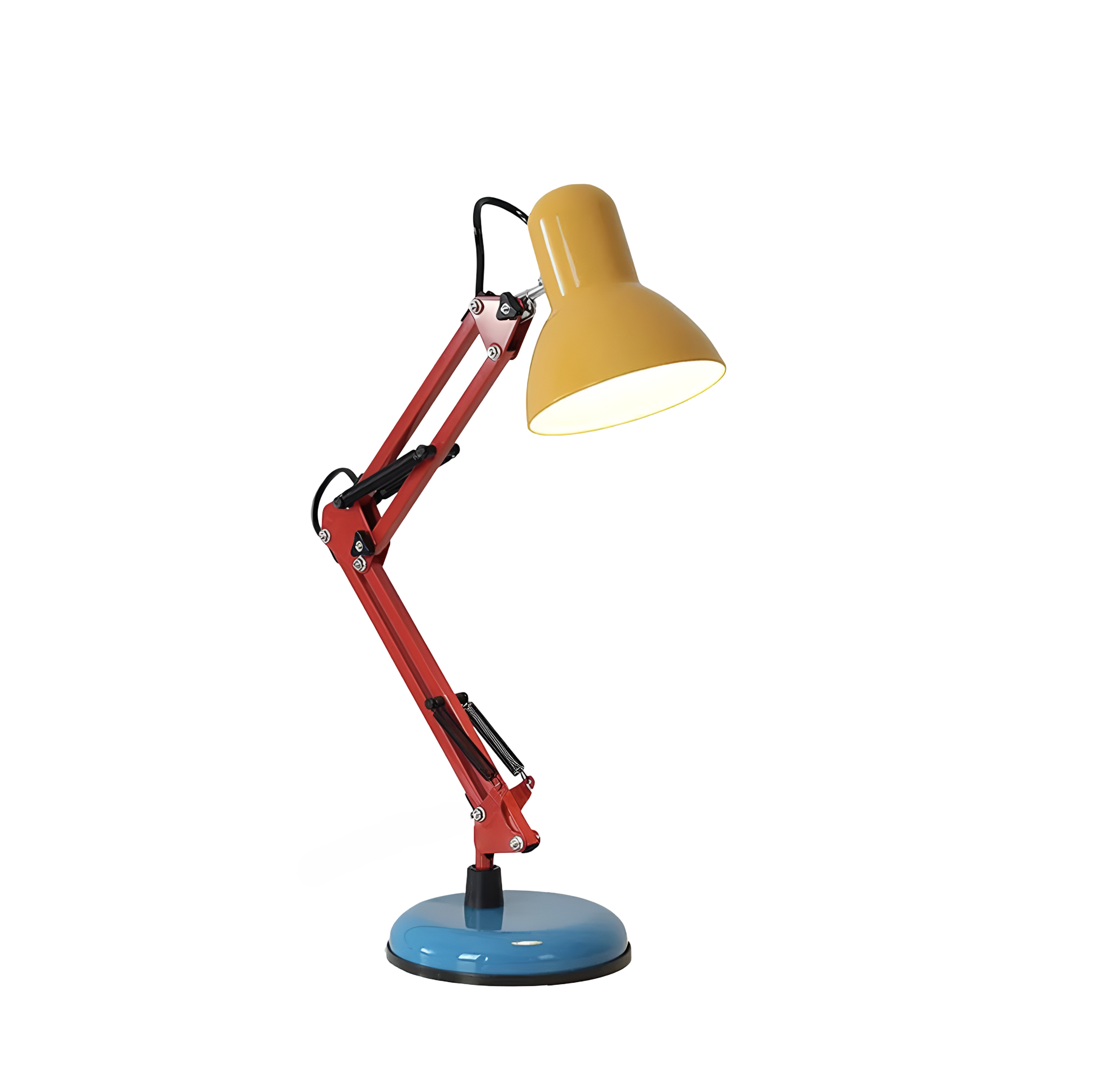 Modern Multicolor Desk Lamp - Articulated Task Light