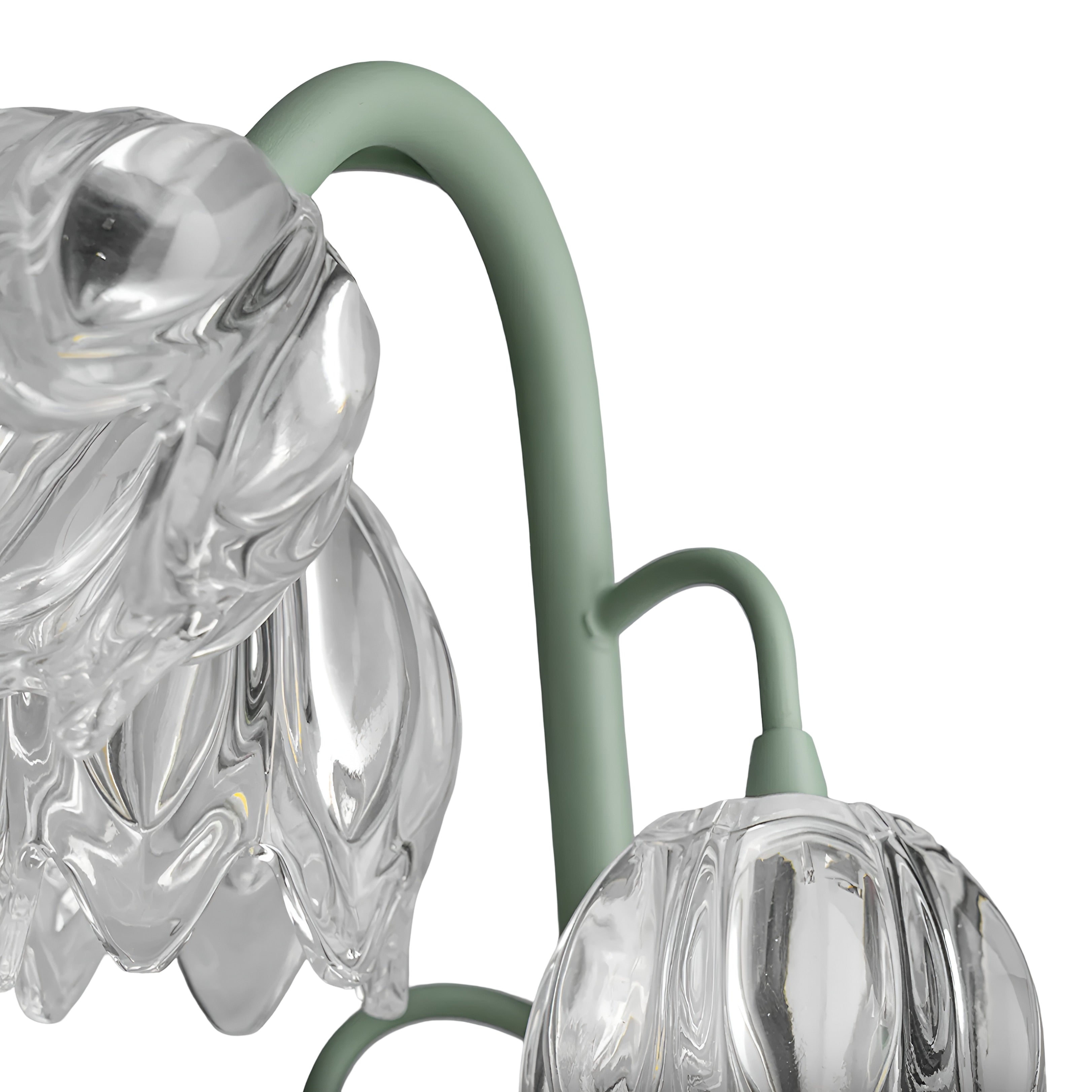 Tulip Bouquet Table Lamp with Glass Flower Shades