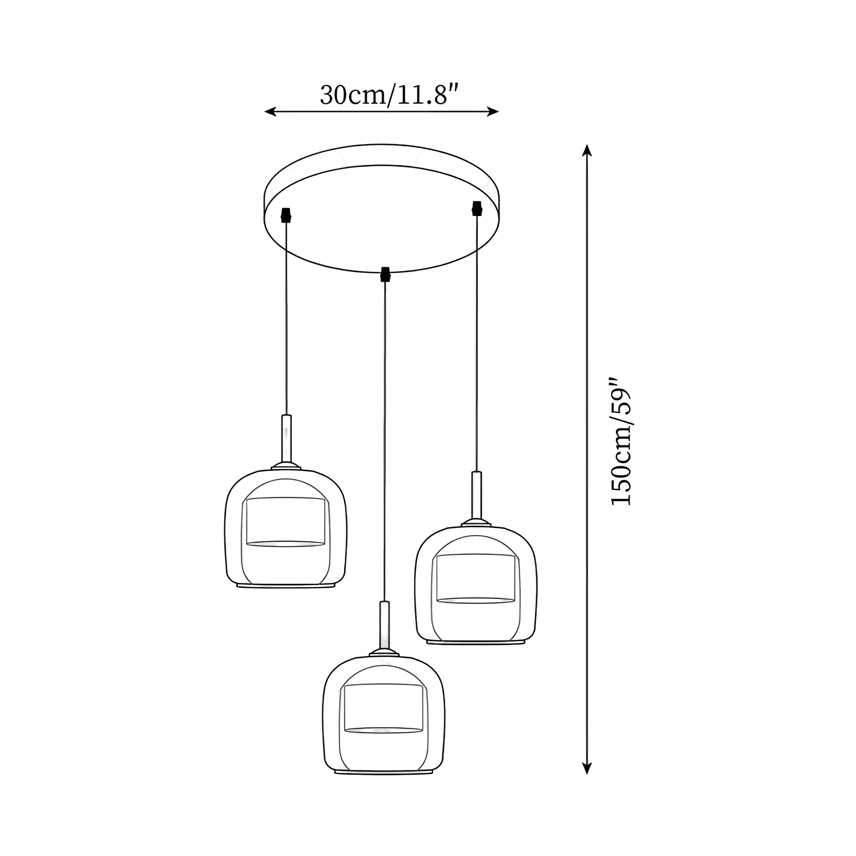 Modern Smoke Glass Pendant Light - Contemporary Oval Hanging Light