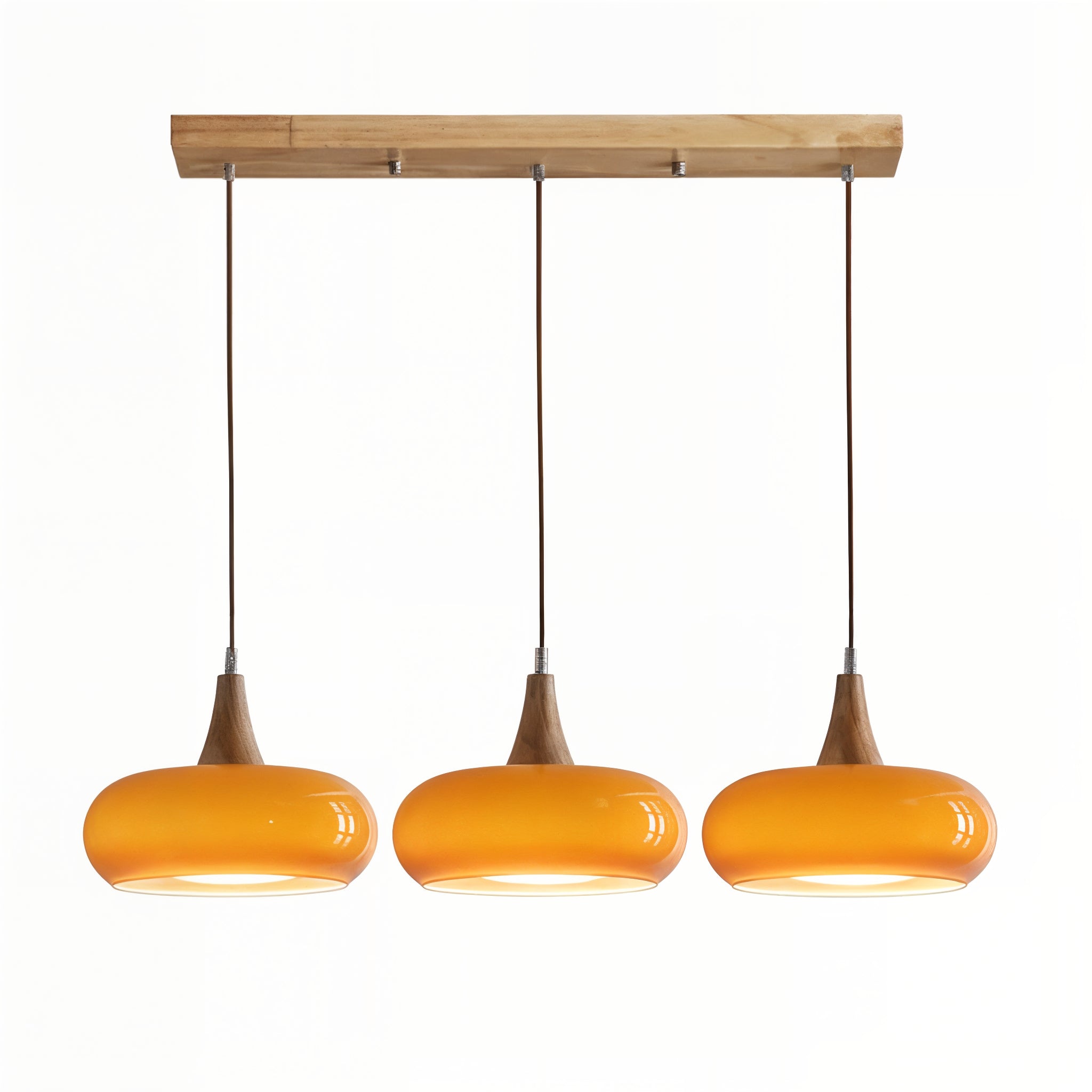 Modern Glass Bowl Shade Hanging Pendant Lamp