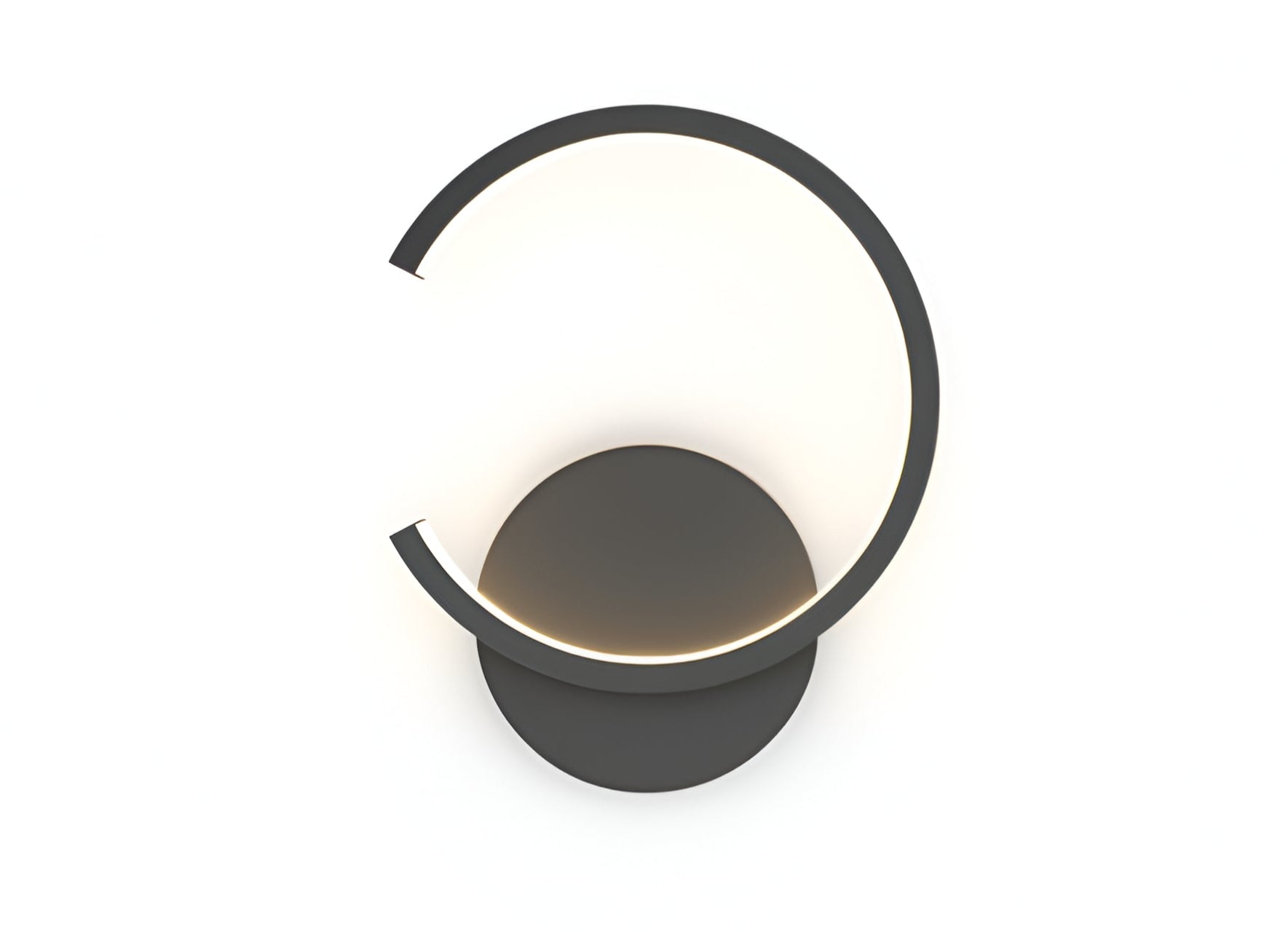 Modern LED Ring Wall Sconce - Circular Wall Light