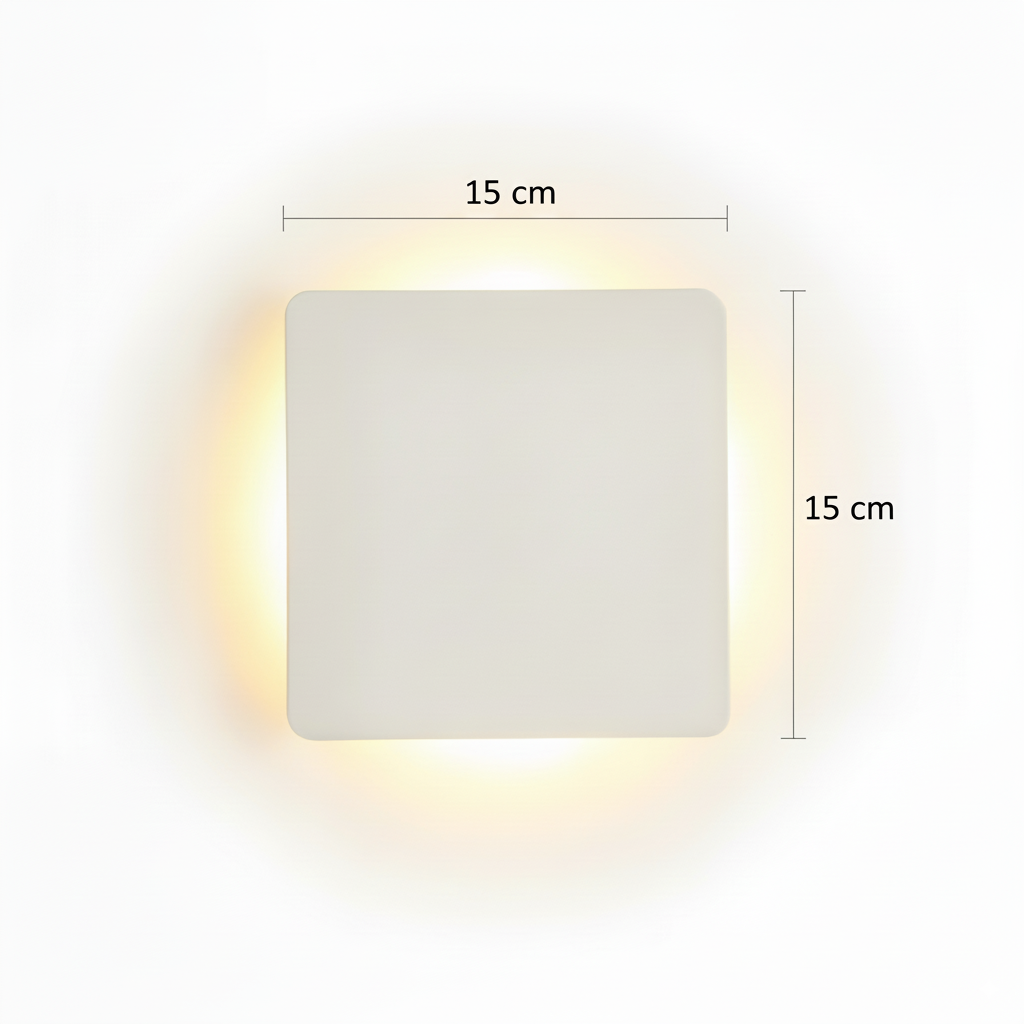 Modern LED Halo Wall Sconce - Outdoor Indoor Wall Light