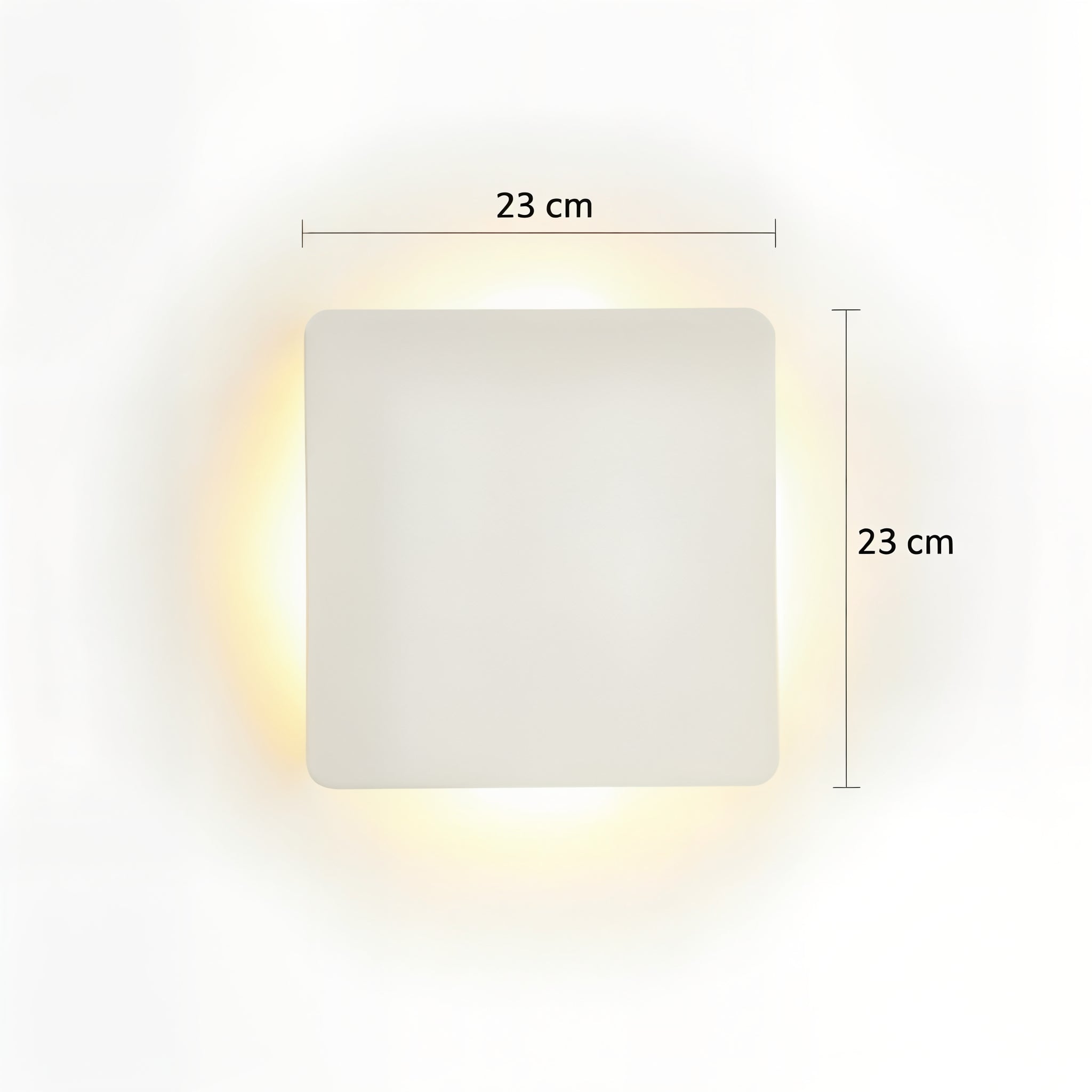 Modern LED Halo Wall Sconce - Outdoor Indoor Wall Light