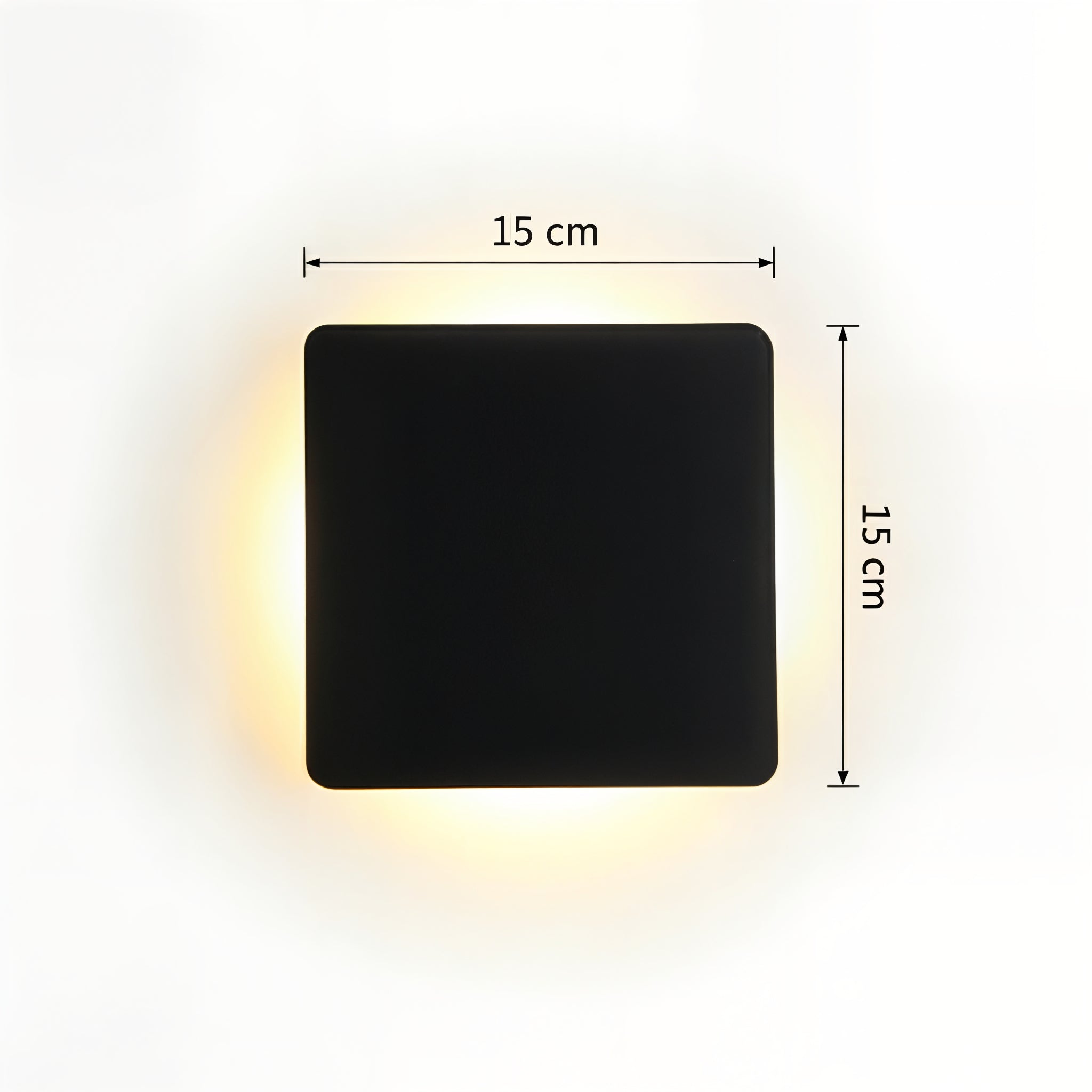 Modern LED Halo Wall Sconce - Outdoor Indoor Wall Light