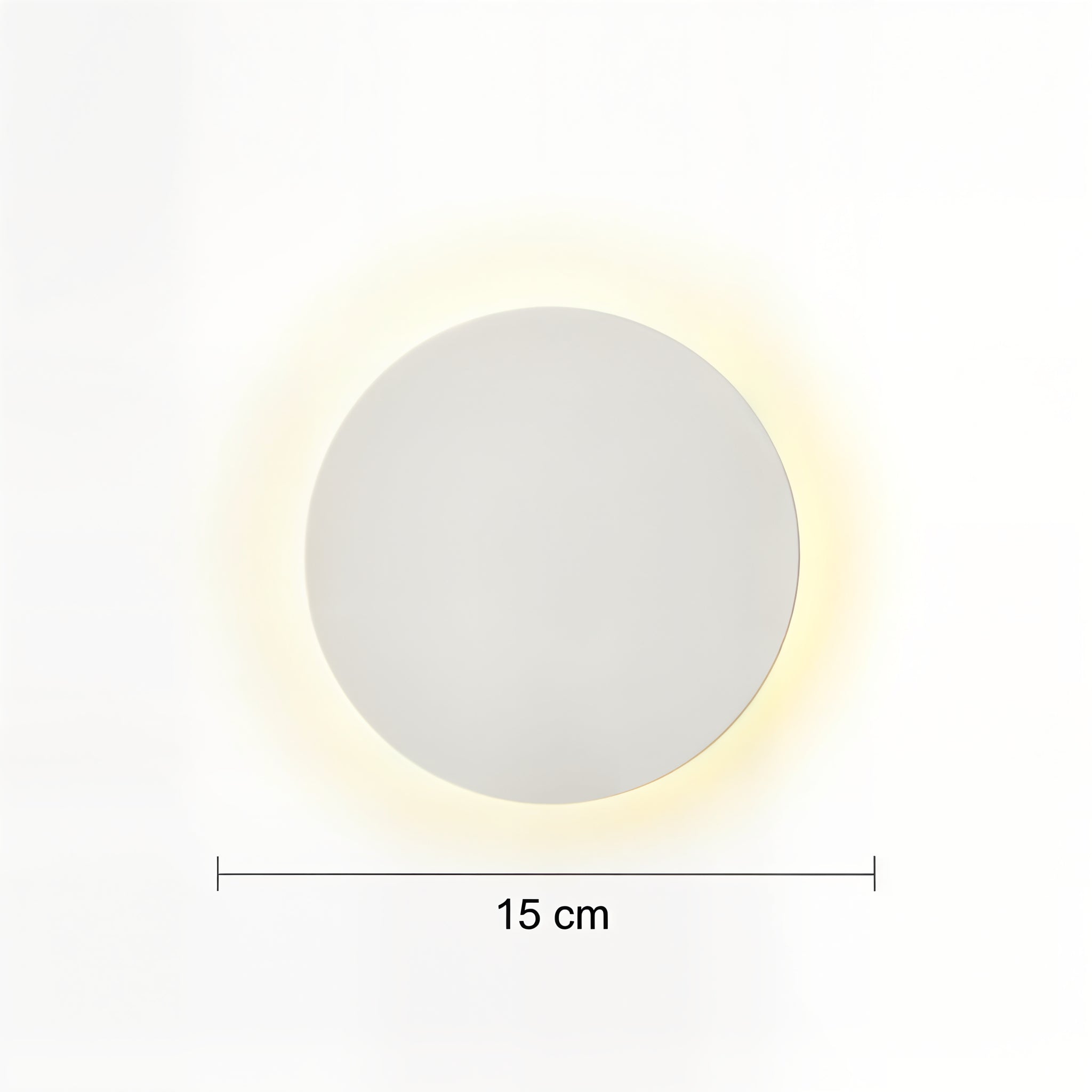 Modern LED Halo Wall Sconce - Outdoor Indoor Wall Light