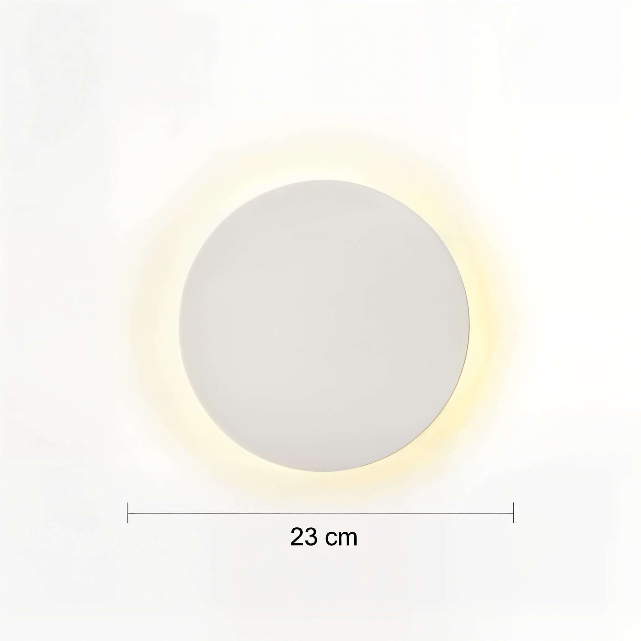 Modern LED Halo Wall Sconce - Outdoor Indoor Wall Light