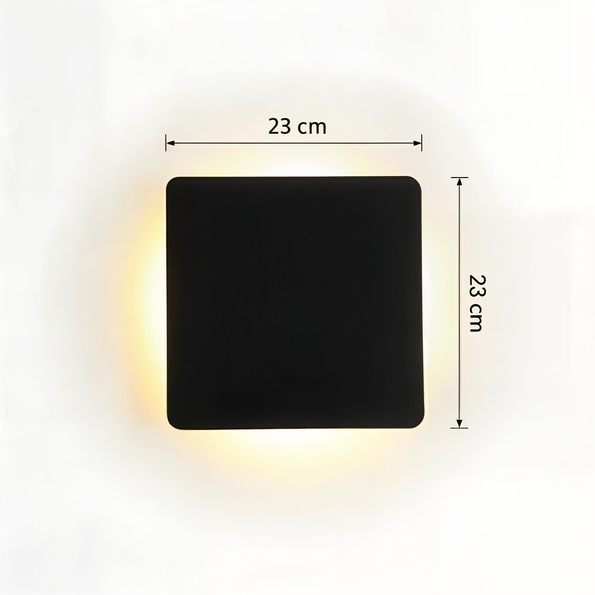 Modern LED Halo Wall Sconce - Outdoor Indoor Wall Light